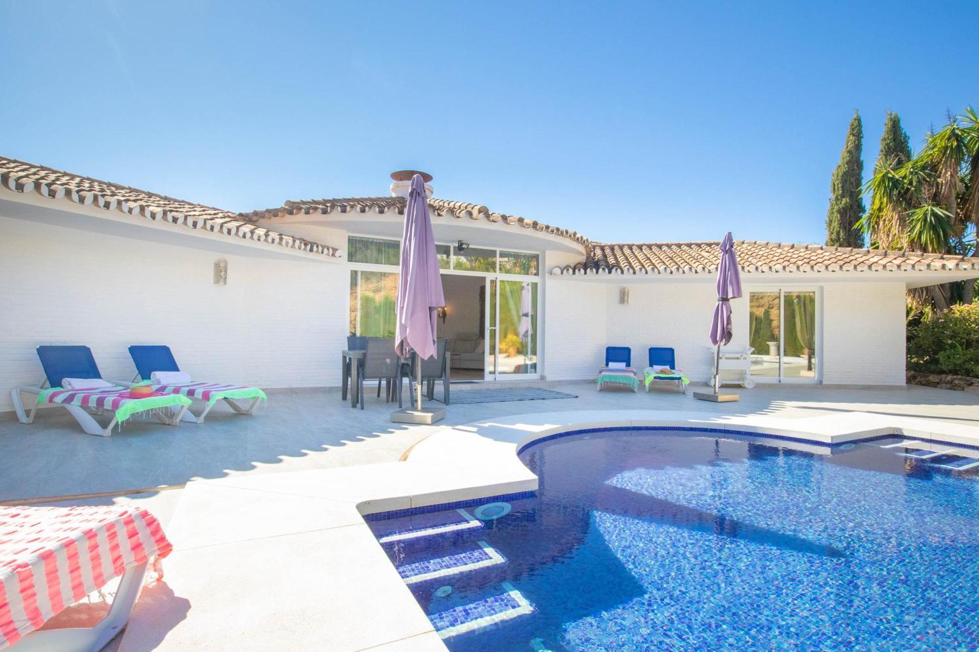 Pool Villa Rancho Domingo Family Friendly - Happy Rentals بينالماذينا المظهر الخارجي الصورة