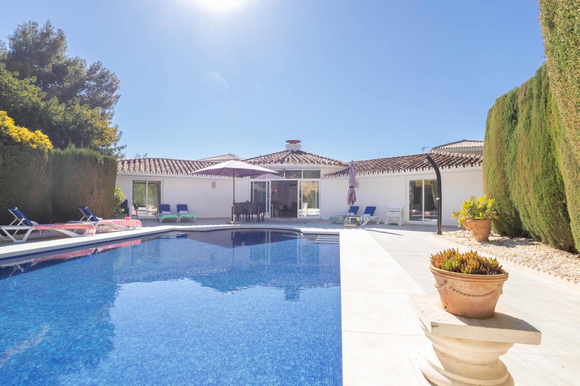 Pool Villa Rancho Domingo Family Friendly - Happy Rentals بينالماذينا المظهر الخارجي الصورة