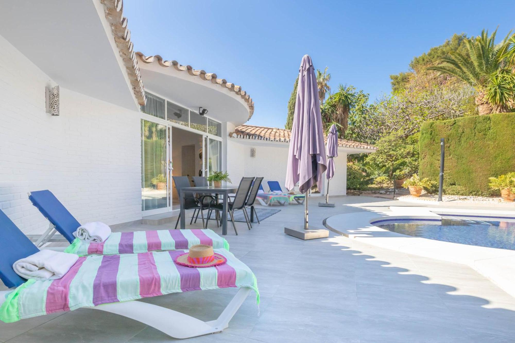 Pool Villa Rancho Domingo Family Friendly - Happy Rentals بينالماذينا المظهر الخارجي الصورة